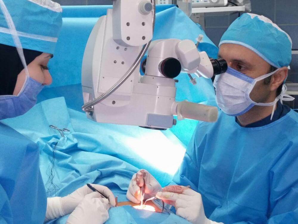 جراحی واریکوسل به روش میکروسکوپیک