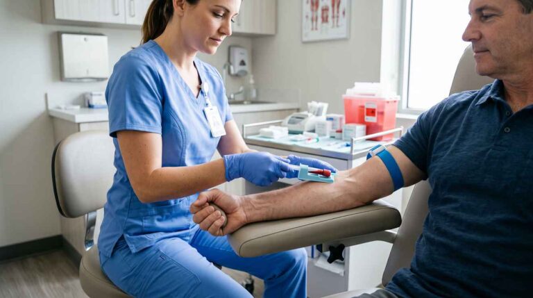 انجام آزمایش پروستات
